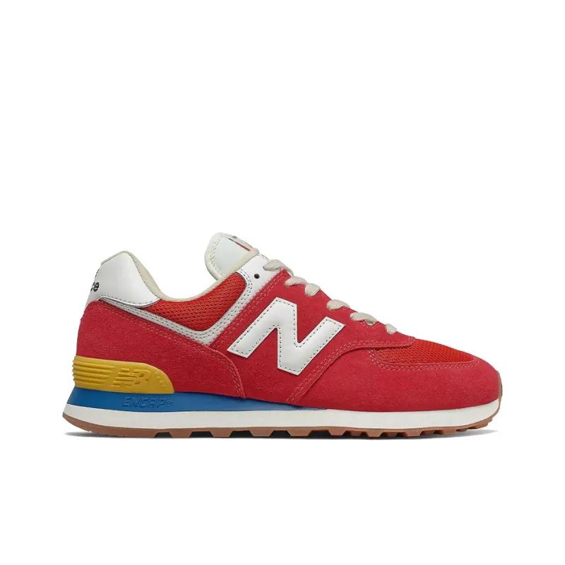 New Balance 574 Rainbow Pack Team Red-1