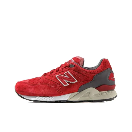 New Balance NB 878 Running Shoes Men Low-Top Red/White/Gray