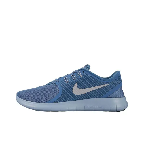 Nike Free RN Running Shoes Women's Low-Top Light Blue