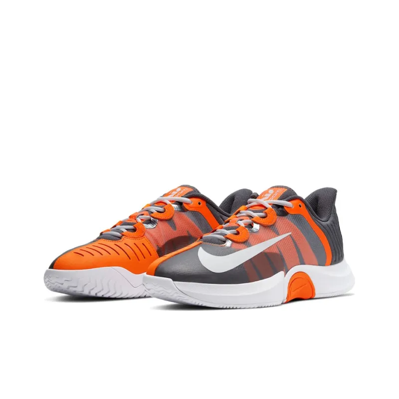 Nike Court Air Zoom Gp Turbo 'Metallic Dark Grey Orange'-2