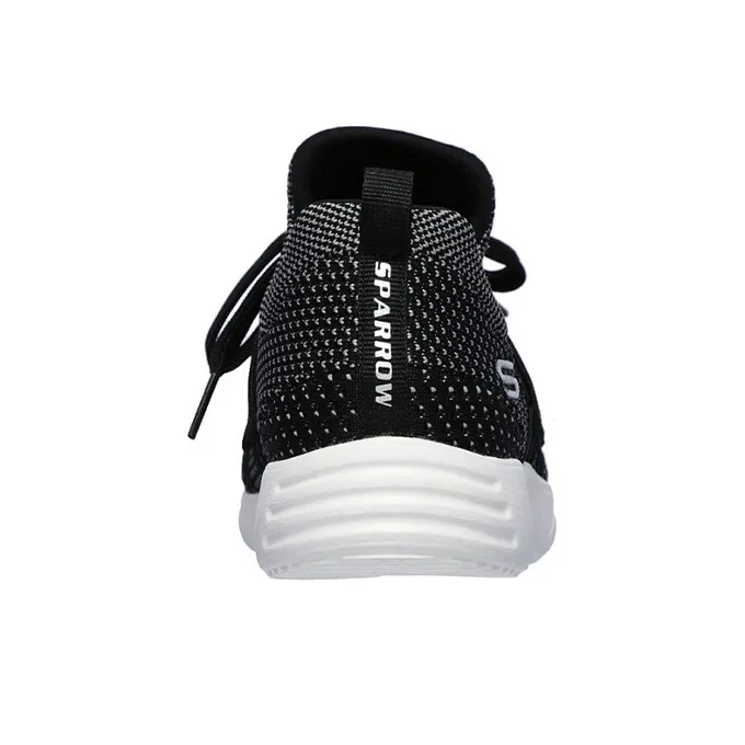 Skechers Bob's Sport Sparrow Low Top Black/Grey Women's-3