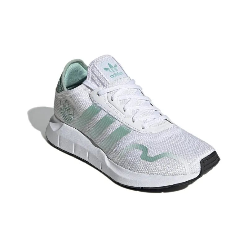 Adidas Originals Swift Run X White Hazy Green-2