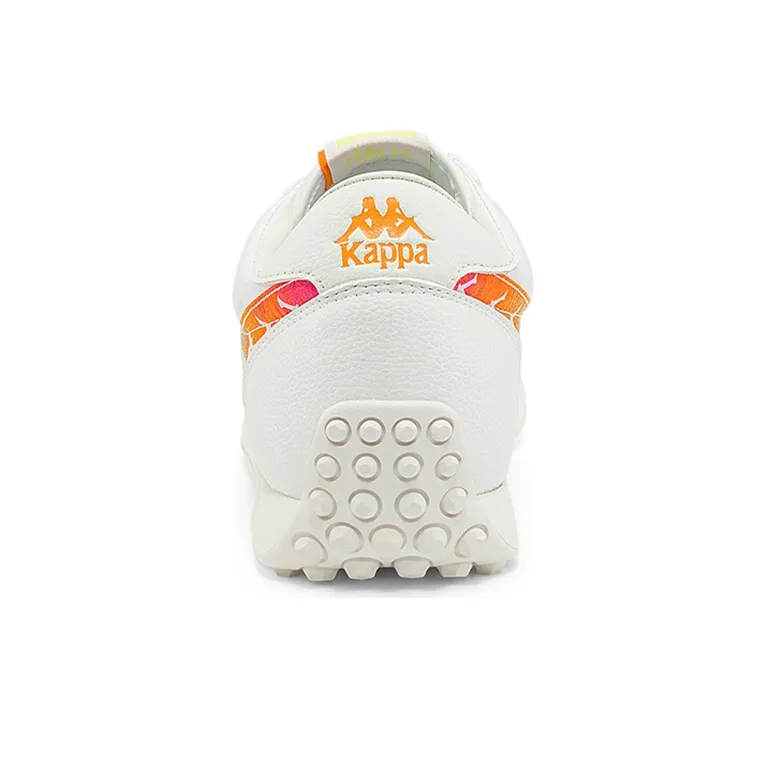 Kappa Coverage Slip Resistant And Abrasion Resistant Low Top Running Shoes Unisex White-4