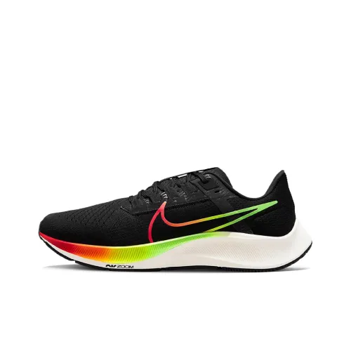 Nike Air Zoom Pegasus 38 Black Green Strike