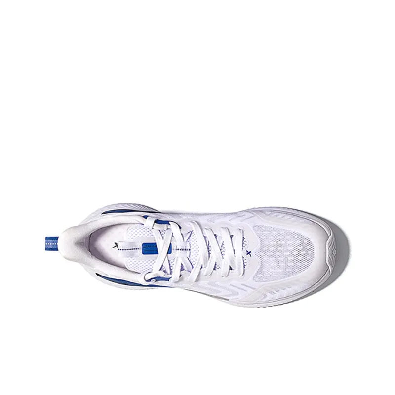 XTEP Qing Feng 4.0 Cushioning Breathable Lightweight Wear Resistant Slip Resistant Low Top Running Shoes Men's White-2