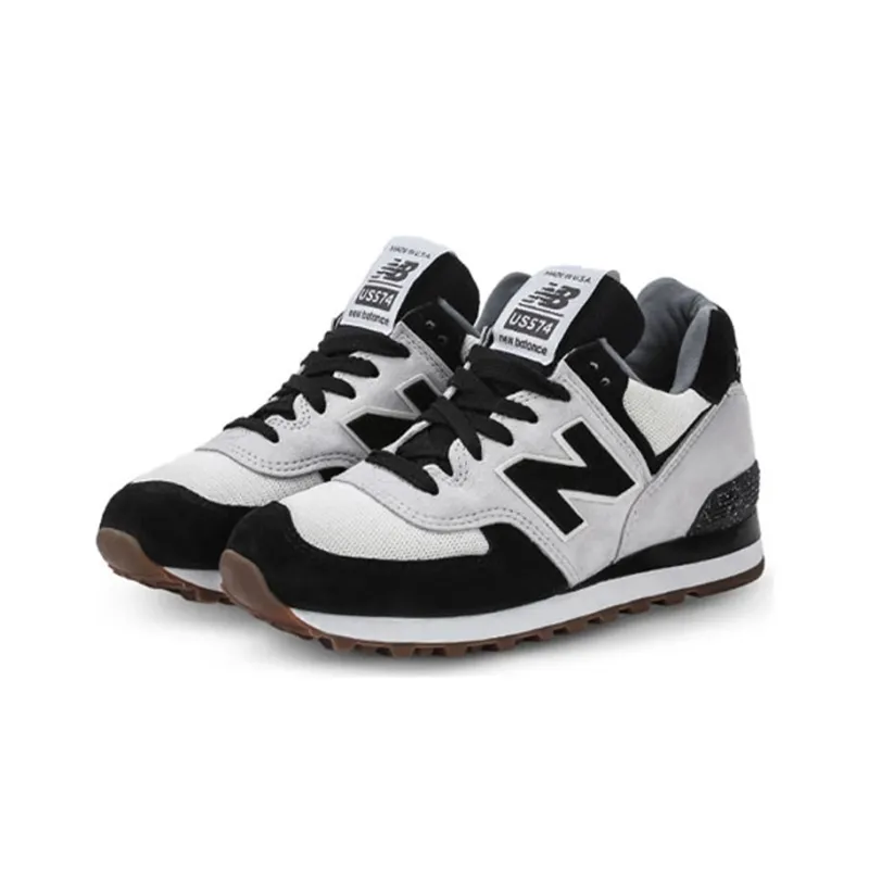 New Balance 574 Sports Shoes 'Black Grey' Women's-1