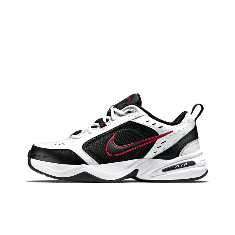 Nike Air Monarch Iv 4E Wide White Red-0