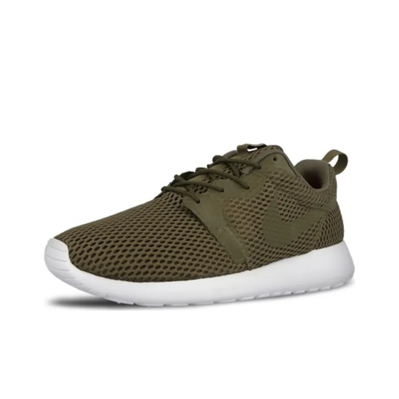 Nike Roshe One Hyperfuse Breath Sports Shoes Green Olive Green-2