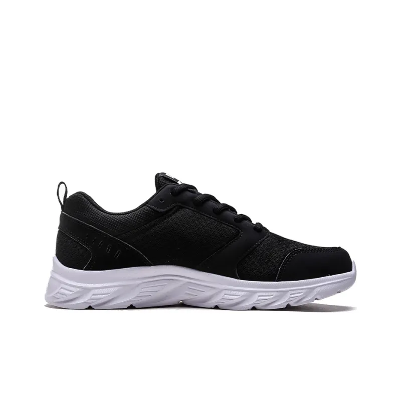 Anta Running Collection Cushioning Abrasion Resistant Breathable Low Top Casual Running Shoes Men's Black White-1