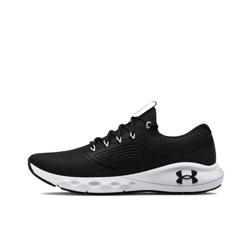 Under Armour Charged Vantage 2 Running Shoes Men Low-Top Black/White