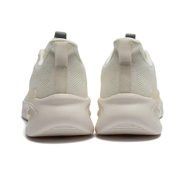 361° NFO Slip Resistant Cushioning, Breathable, And Lightweight Low Top Running Shoes Men's White Gray-2