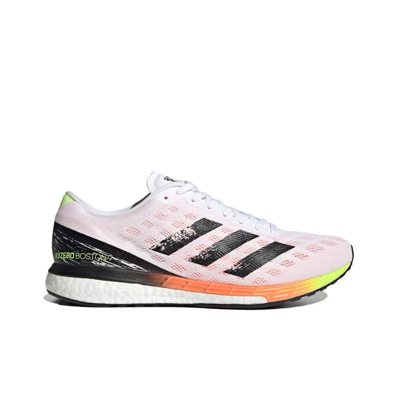 Adidas Adizero Boston 9 'White Screaming Orange'-1