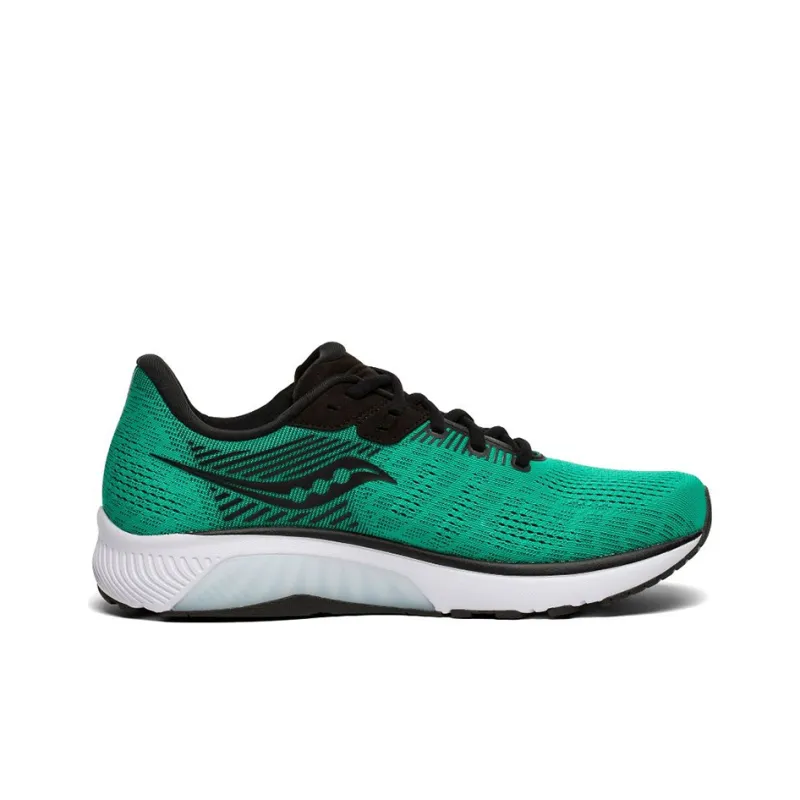 Saucony Guide 14 Cushioned Anti-Slip Wear-Resistant Breathable Lightweight Low-Top Running Shoes Men's Green-1