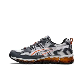 Asics Gel-Nandi 360 Anti-Slip And Wear-Resistant Breathable Low-Top Running Shoes Men's Blue White Orange