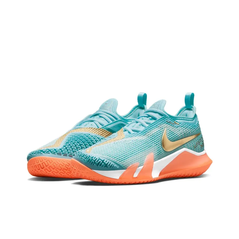 Nike Court React Vapor Nxt Hc Copa Green Bright Mango-2