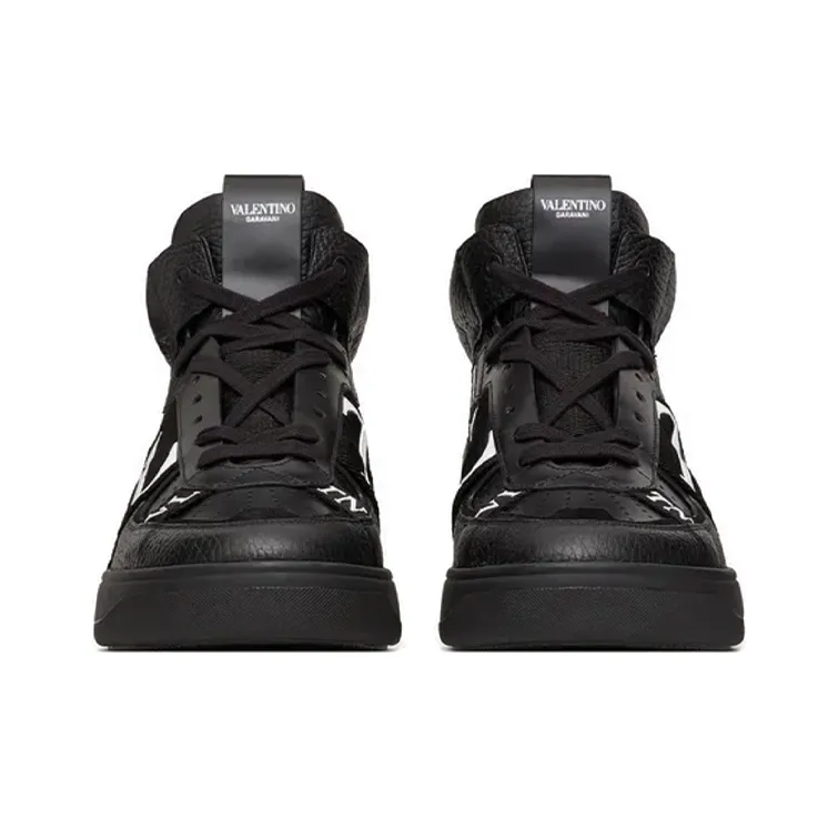 Valentino VL7N High Top Stylish Skateboarding Shoes Men's Black-3