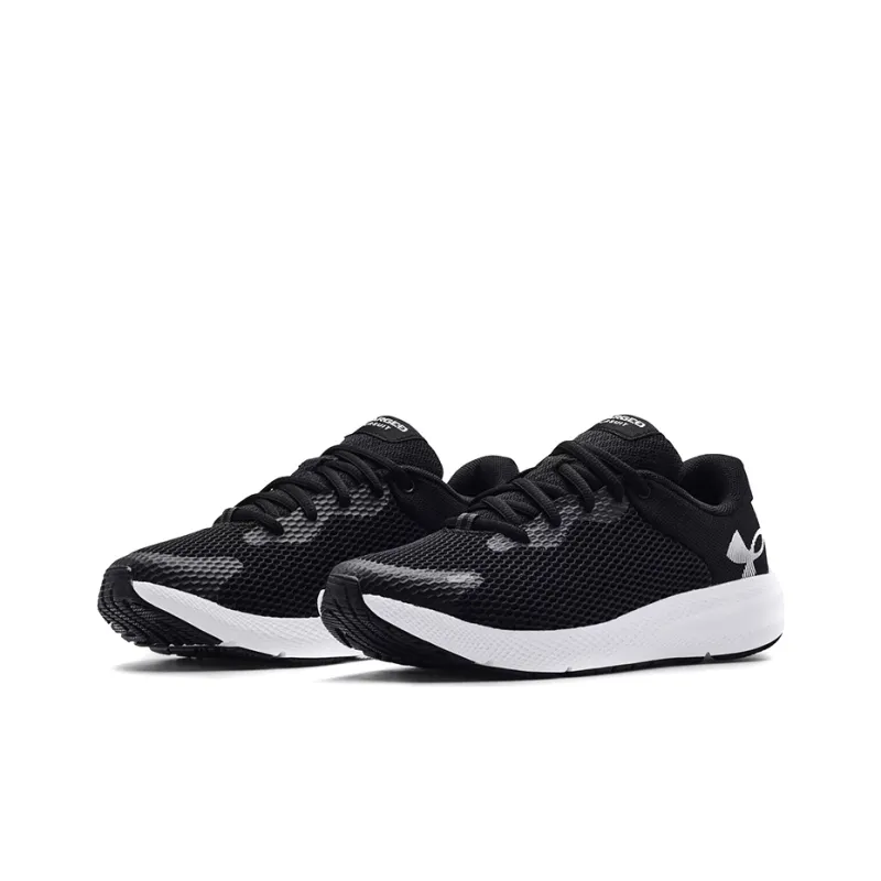 Under Armour Charged Pursuit 2 Big Logo 'Black Jet Grey' Women's-2