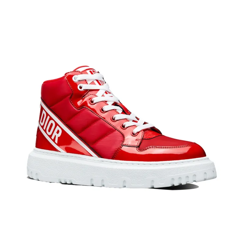 DIOR Women's D-Player 'Quilted Nylon - Red'-2