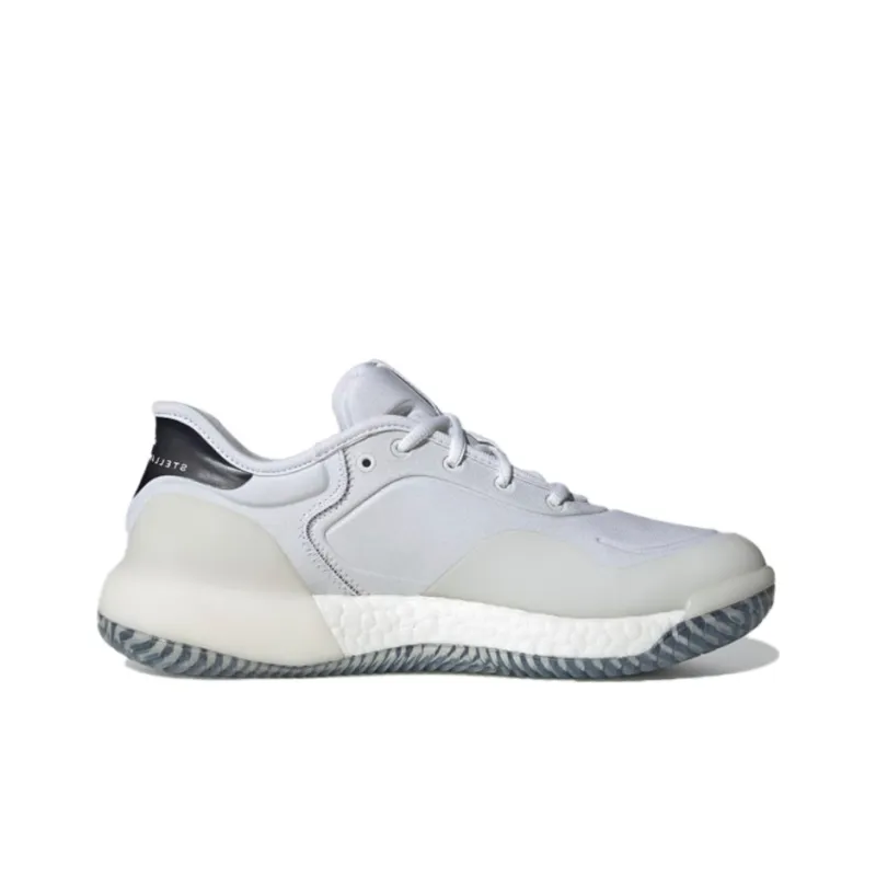 Stella McCartney x Adidas Court Wear-Resistant Low-Top Tennis Shoes Women's White-1