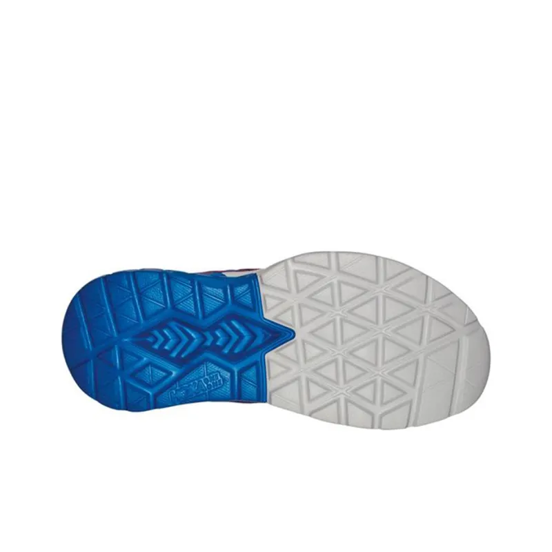 HOKA ONE ONE Mach 3 Running Shoes Men Low-Top Blue/Red-3
