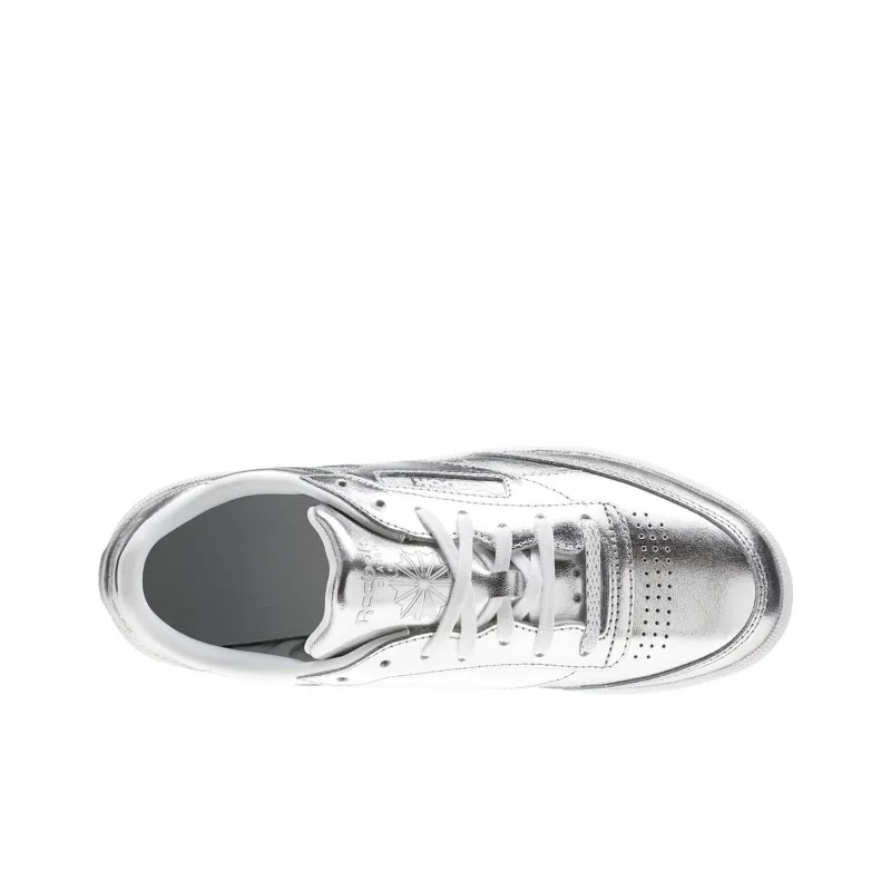 Reebok Club C 85 Silver Women's-4