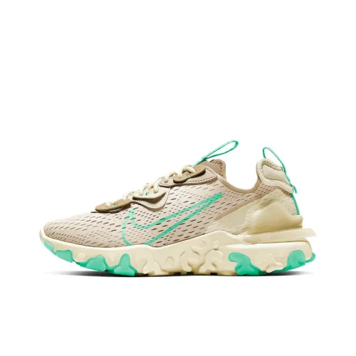 Nike React Vision Pearl White Green Glow Women's