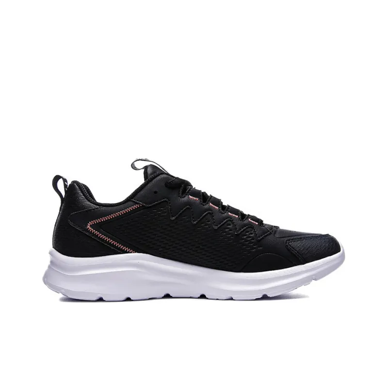 XTEP Water Resistant Lightweight Low Top Running Shoes Women's Black-1