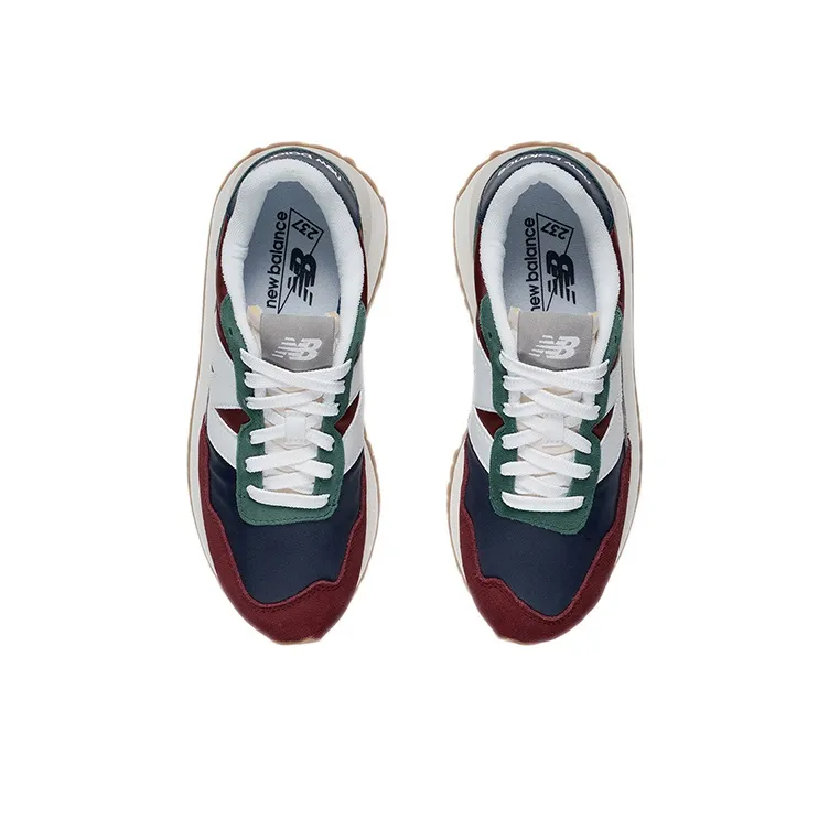 New Balance 237 Red Green Navy-3