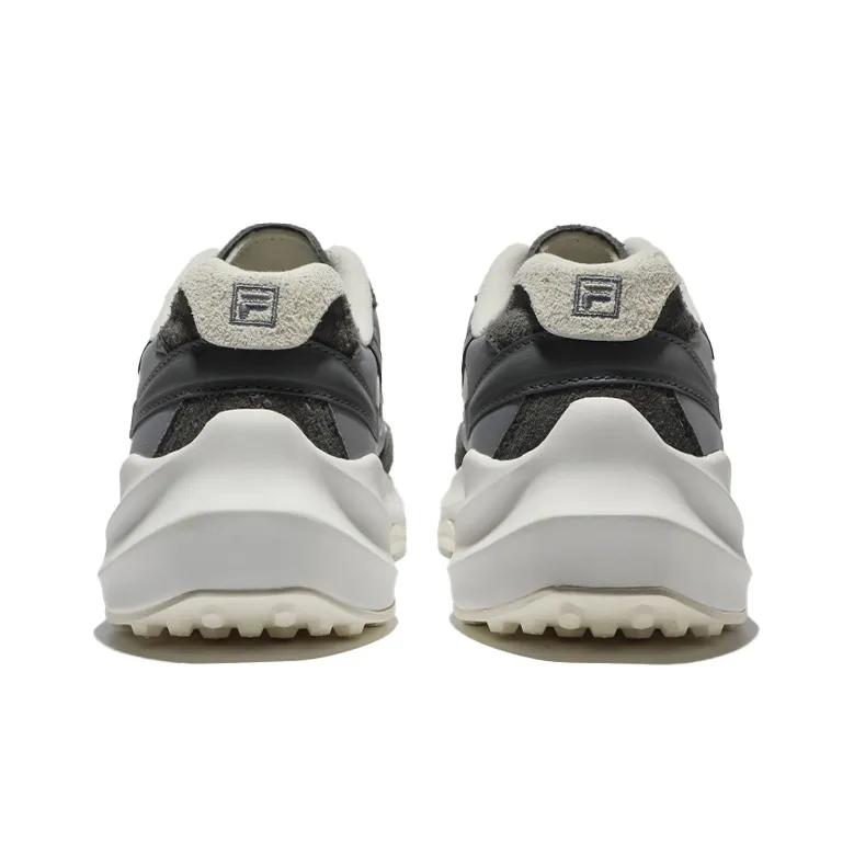 FILA Cushioning Anti Slip And Wear Resistant Low Top Running Shoes Unisex Gray-3