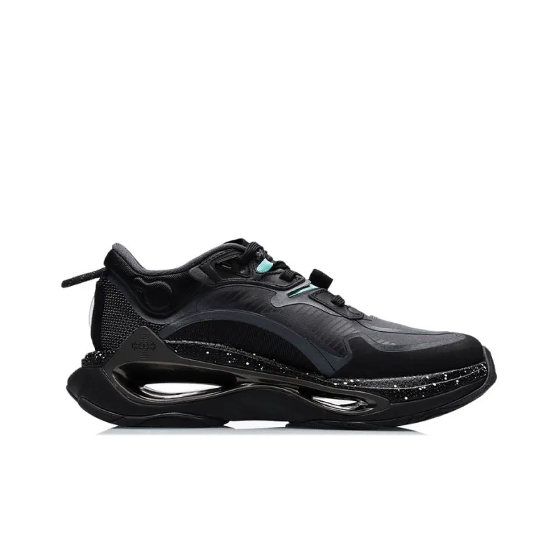 LiNing Exceed Infinity Running Shoes Men Low Top Black-1