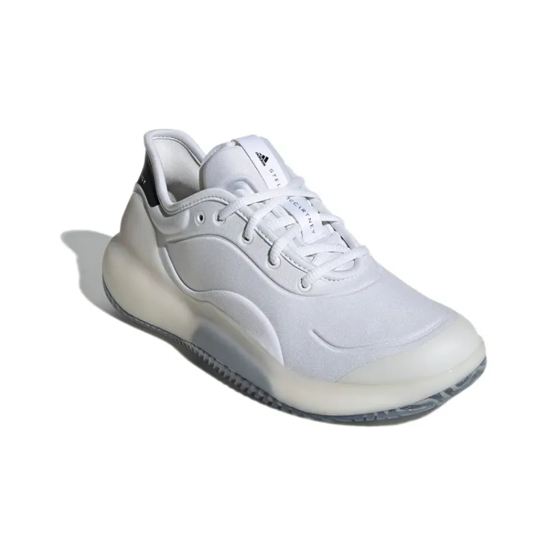 Stella McCartney x Adidas Court Wear-Resistant Low-Top Tennis Shoes Women's White-2