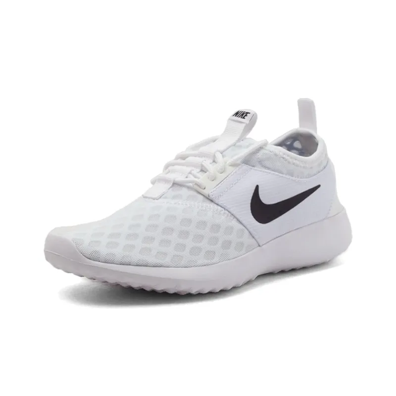 Nike Juvenate Cushioning, Slip Resistant, Abrasion Resistant Coverage Low Top Running Shoes Women's White Black-2