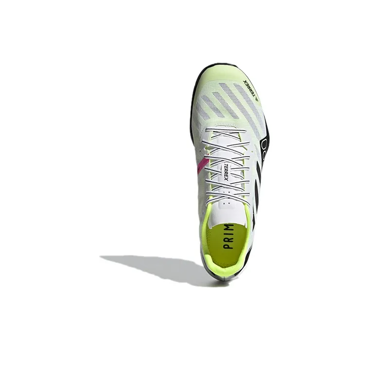 Adidas Terrex Speed Pro Trail 'White Solar Yellow'-4