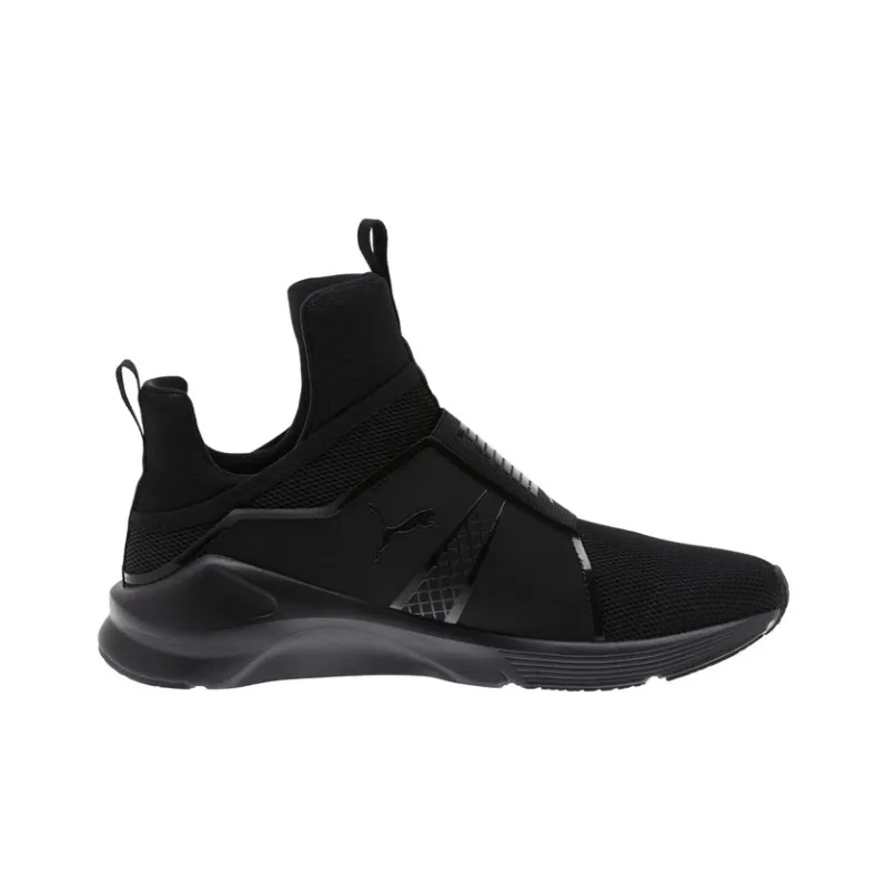 PUMA Fierce Core Wear-Resistant Slip-Resistant Low-Top Running Shoes Men's Black-1