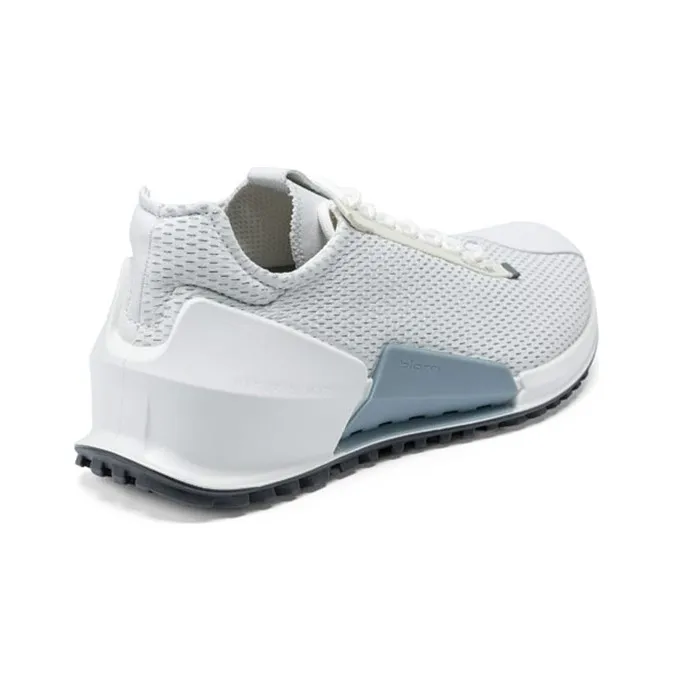 Ecco Walking 2.0 Collection Low Top Running Shoes Men's White-2