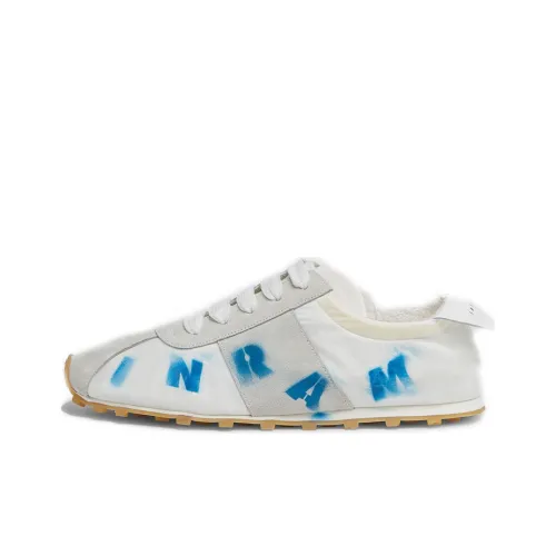 MARNI Skateboard Shoes Men Low-Top White