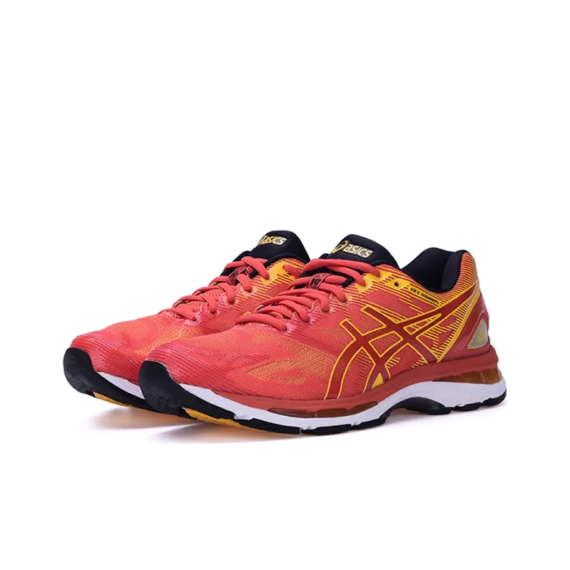 Asics GEL-Nimbus 19 Running Shoes Men Low-Top Orange/Yellow-3