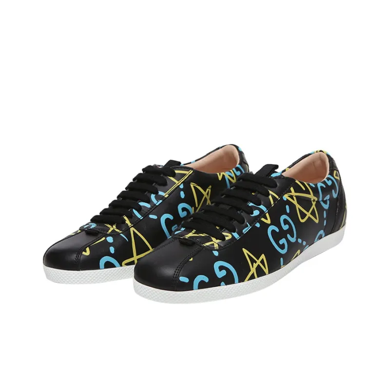 GUCCI Ace Graffiti Ghost Stars Women's-2