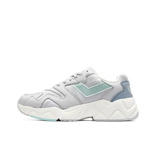 Pony Modern-2 Running Shoes Women's Low-Top Gray Blue