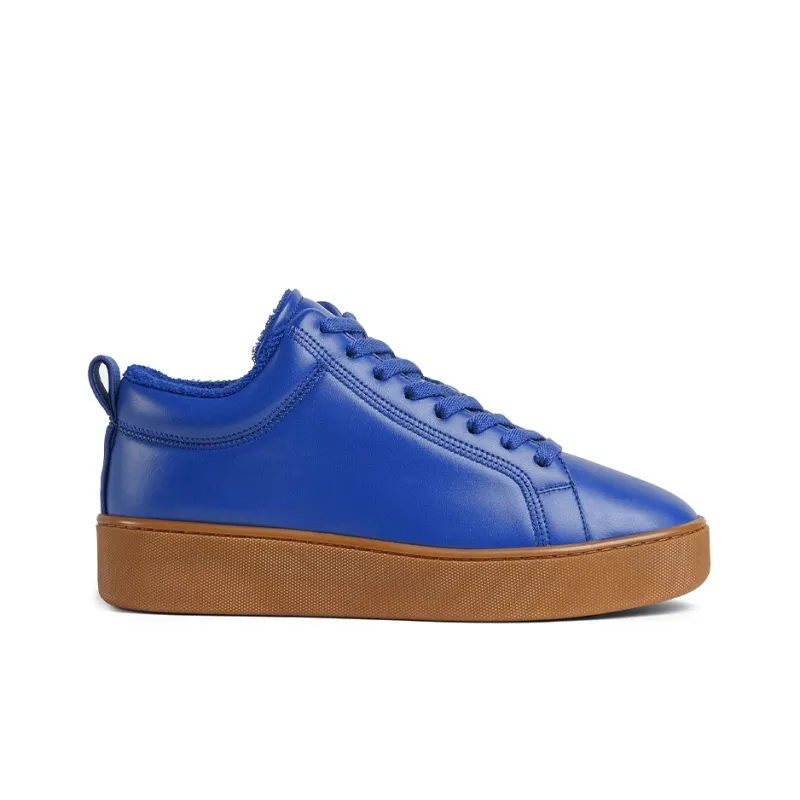 Bottega Veneta Quilt Stylish Skateboarding Shoes Men's Sea Blue-1