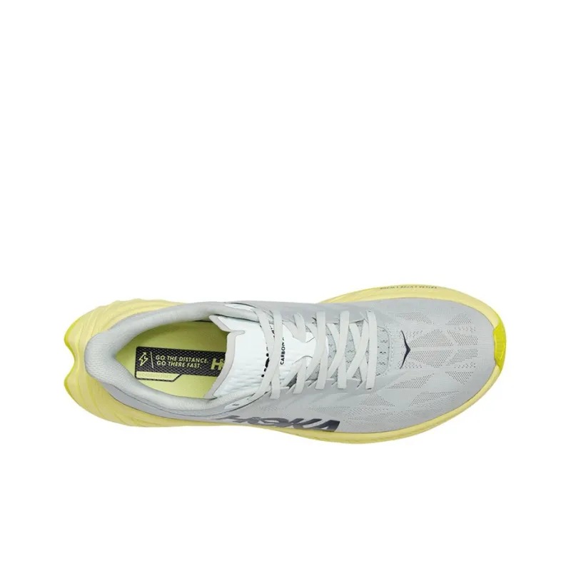 HOKA ONE ONE Carbon X 2 Blue Flower Luminary Green-2