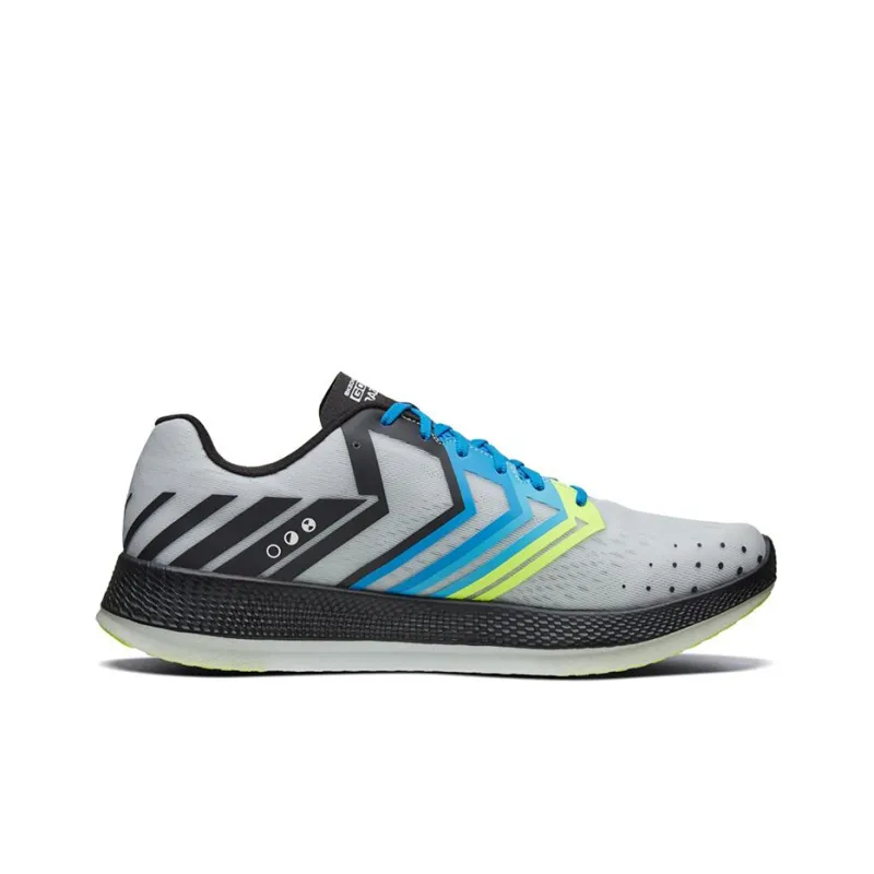 Skechers Go Run Razor 3 Anti-Slip And Wear-Resistant Breathable Low-Top Casual Running Shoes Men's Black Green-1