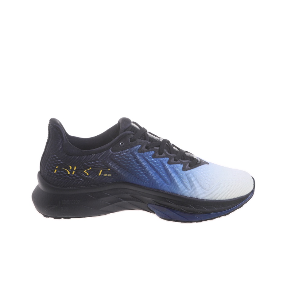 ANTA Running Shoes Men Low-Top Black/Luminous Blue/Tree