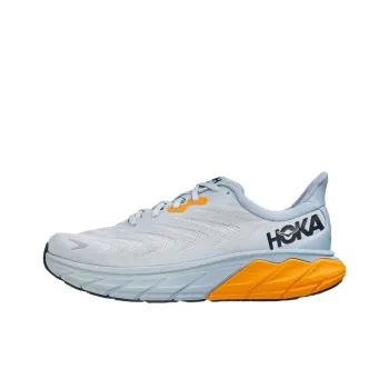HOKA ONE ONE Arahi 6 Plein Air Blue Fog Orange