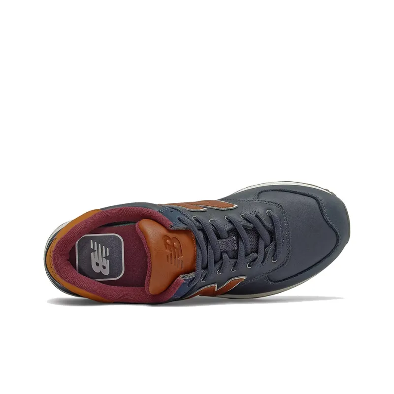 New Balance 574 Nb Navy Classic Burgundy-2