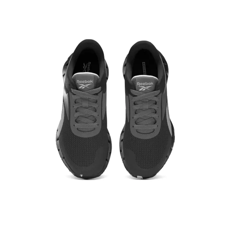 Reebok Zig Dynamica 2 Cushioning Wear-Resistant Low-Top Running Shoes Women's Black-4