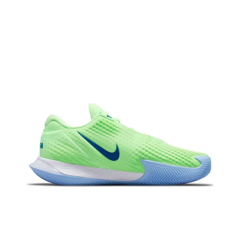 Nike Air Zoom Vapor Cage 4 Rafa Running Shoes Men Low Top Green/Blue-1