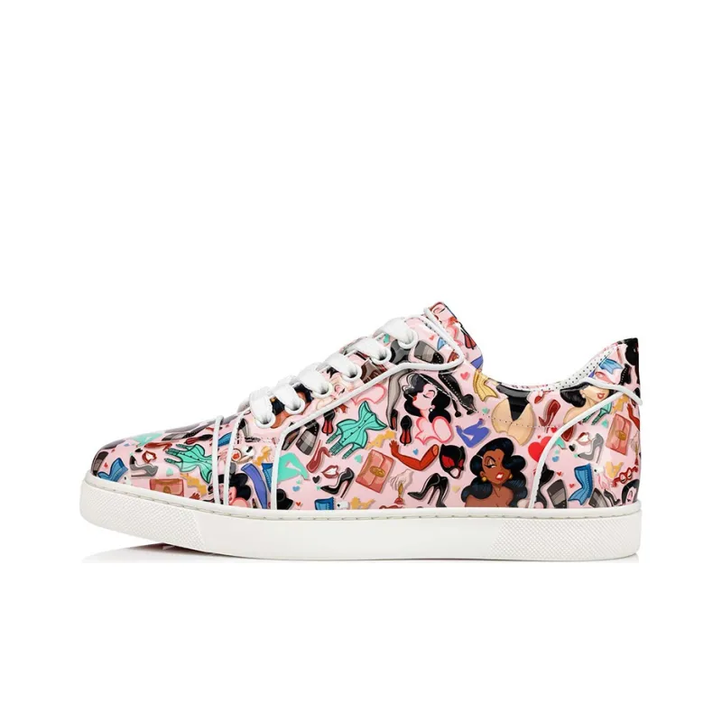 CL Vieira Orlato Low Top Skateboard Shoes Women's Multicolor-0