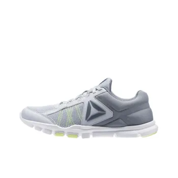 Reebok YourFlex Trainette 9 Cushioned Anti-Slip And Wear-Resistant Lightweight Low-Top Running Shoes Men's Gray