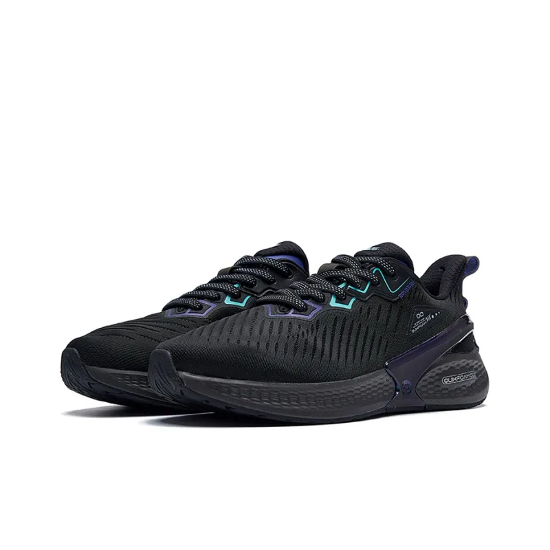 361° Super Flying Wing 2.0 Low Top Running Shoes Men's Obsidian Black-1
